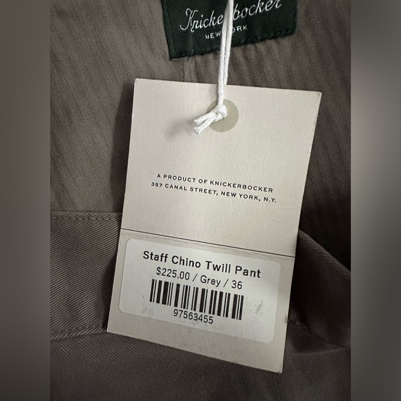 Knickerbocker NYC Staff Chino Twill Pant - Picture 3 of 13